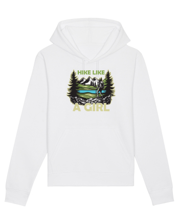 pentru montaniarde - Hike like a girl White