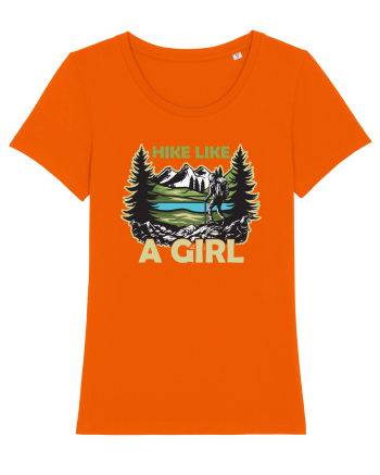 pentru montaniarde - Hike like a girl Bright Orange