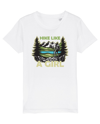 pentru montaniarde - Hike like a girl White