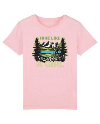 pentru montaniarde - Hike like a girl Cotton Pink