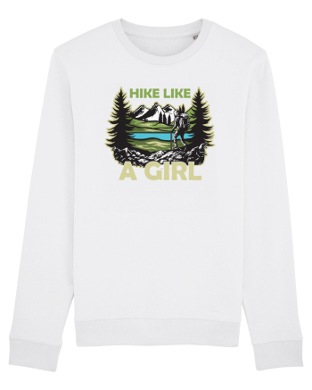 pentru montaniarde - Hike like a girl White