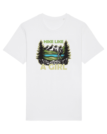 pentru montaniarde - Hike like a girl White