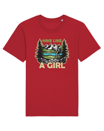 pentru montaniarde - Hike like a girl Red