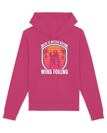 Life is better with wing foiling Raspberry
