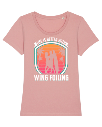 Life is better with wing foiling Canyon Pink