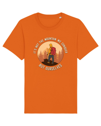 pentru montaniarzi - It's not the mountain we conquer Bright Orange