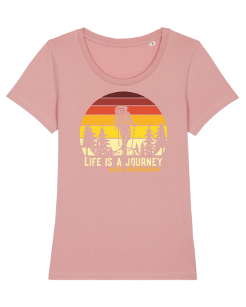 pentru montaniarzi - Life is a journey not a destination Canyon Pink