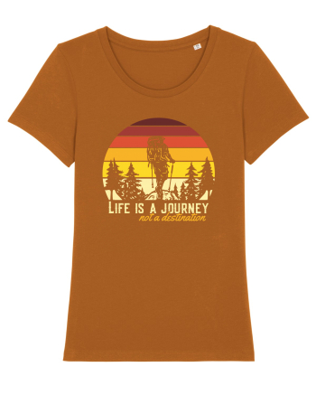 pentru montaniarzi - Life is a journey not a destination Roasted Orange