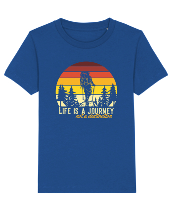 pentru montaniarzi - Life is a journey not a destination Majorelle Blue