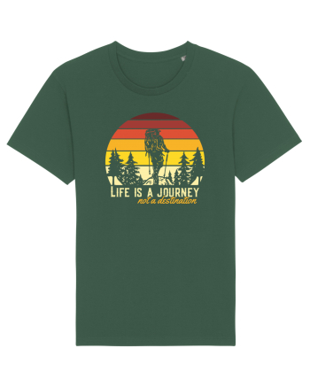 pentru montaniarzi - Life is a journey not a destination Bottle Green
