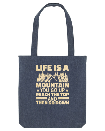 pentru montaniarzi - Life is a mountain Midnight Blue