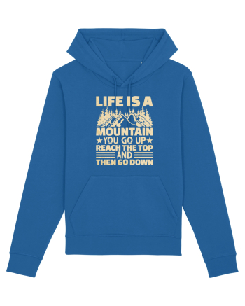 pentru montaniarzi - Life is a mountain Royal Blue