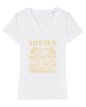 pentru montaniarzi - Life is a mountain White