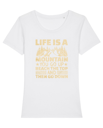 pentru montaniarzi - Life is a mountain White