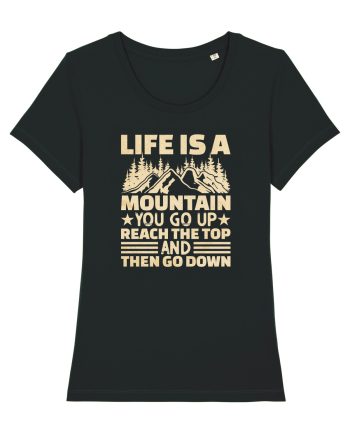 pentru montaniarzi - Life is a mountain Black