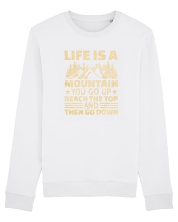 pentru montaniarzi - Life is a mountain White