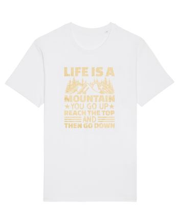 pentru montaniarzi - Life is a mountain White