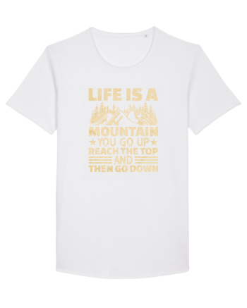 pentru montaniarzi - Life is a mountain White
