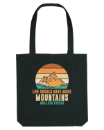 pentru montaniarzi - Life should have more mountains Sacoșă textilă