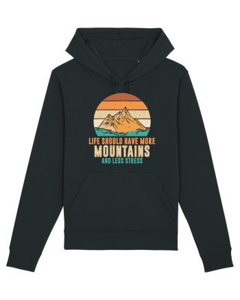 pentru montaniarzi - Life should have more mountains Black