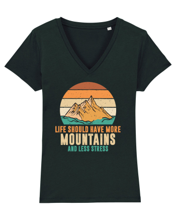 pentru montaniarzi - Life should have more mountains Black