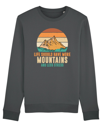 pentru montaniarzi - Life should have more mountains Anthracite