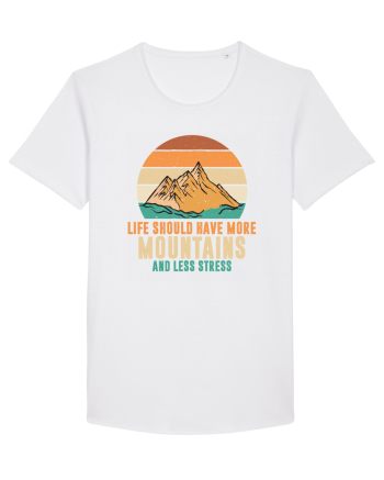 pentru montaniarzi - Life should have more mountains White