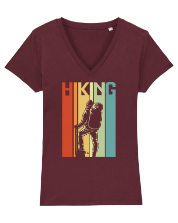 pentru montaniarzi - Retro hiking Burgundy