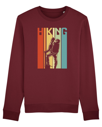 pentru montaniarzi - Retro hiking Burgundy