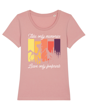 pentru montaniarzi - Take only memories leave only footprints Canyon Pink