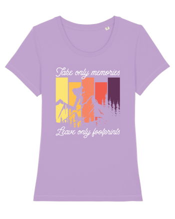 pentru montaniarzi - Take only memories leave only footprints Lavender Dawn