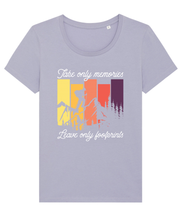 pentru montaniarzi - Take only memories leave only footprints Lavender