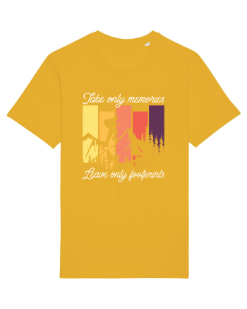 pentru montaniarzi - Take only memories leave only footprints Spectra Yellow