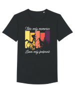 pentru montaniarzi - Take only memories leave only footprints Tricou mânecă scurtă guler larg Bărbat Skater