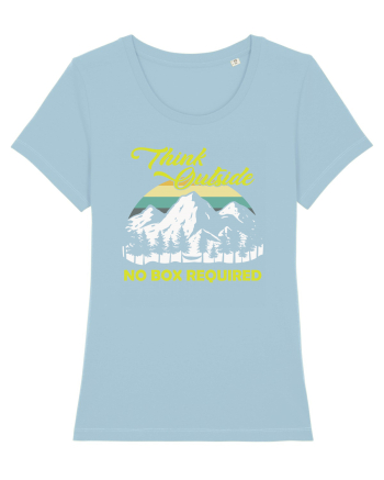 pentru montaniarzi - Think outside Sky Blue
