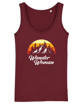 pentru montaniarde - Wander woman Burgundy