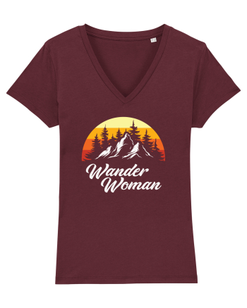 pentru montaniarde - Wander woman Burgundy