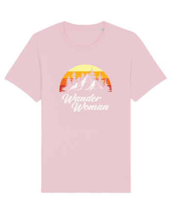 pentru montaniarde - Wander woman Cotton Pink