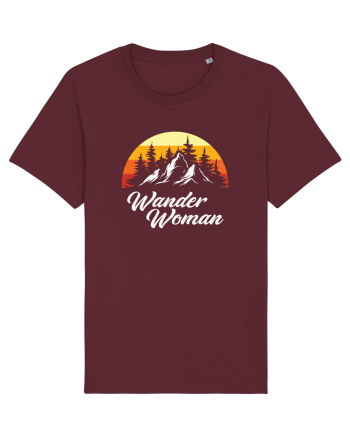 pentru montaniarde - Wander woman Burgundy