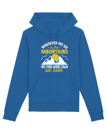 pentru montaniarzi - Whenever we go in the mountains Royal Blue