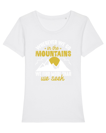 pentru montaniarzi - Whenever we go in the mountains White