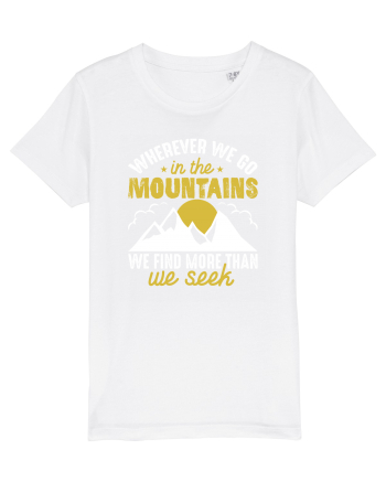 pentru montaniarzi - Whenever we go in the mountains White