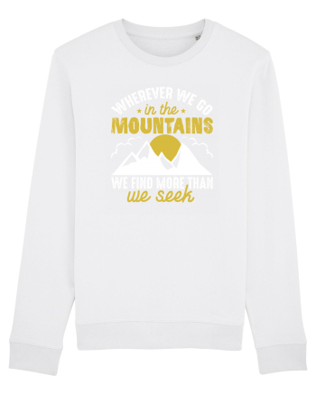 pentru montaniarzi - Whenever we go in the mountains White