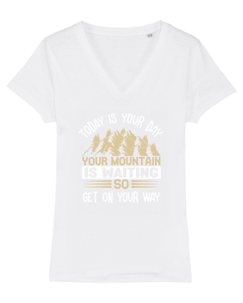 pentru montaniarzi - Your mountain is waiting White