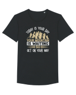 pentru montaniarzi - Your mountain is waiting Tricou mânecă scurtă guler larg Bărbat Skater