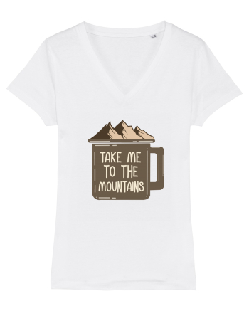 pentru montaniarzi - Take me to the mountains White