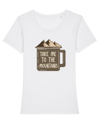 pentru montaniarzi - Take me to the mountains White