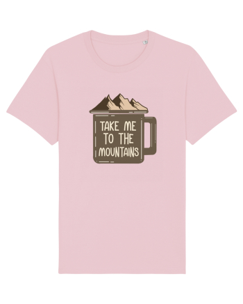 pentru montaniarzi - Take me to the mountains Cotton Pink