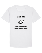 Azi esti tanar maine te bucuri cand schimbi buretele de vase Tricou mânecă scurtă guler larg Bărbat Skater