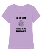 Azi esti tanar maine ti se zice dumneavoastra Tricou mânecă scurtă guler larg fitted Damă Expresser